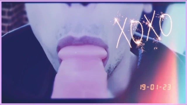 Tgirl POV Blowjob with Dildo Pleasure Session