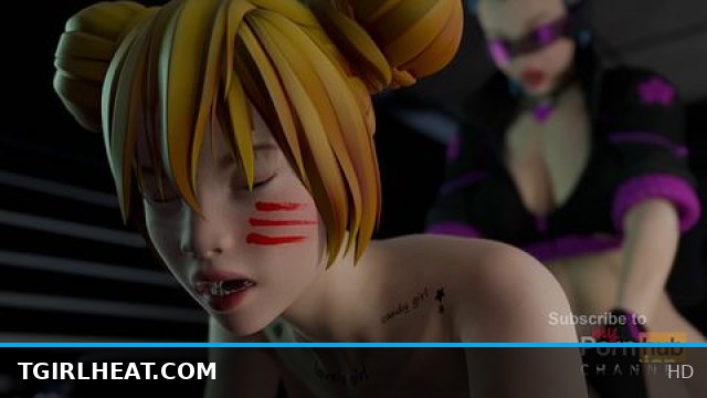 Futa Bonny Takes Over Wonderland Sector: Sexy Anime Girl Fucked Hard by Trans Shemale