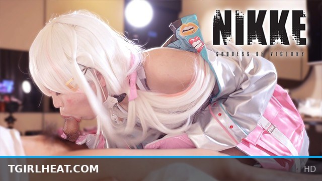 Sexy Jackal Cosplay Sex with Asian Shemale Hentai Crossdresser Performer 6