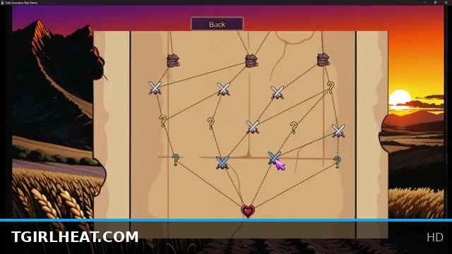 Futa Succubus Breeds Village in Deck Builder Game | Futa Succubus Slay! Demo Gameplay