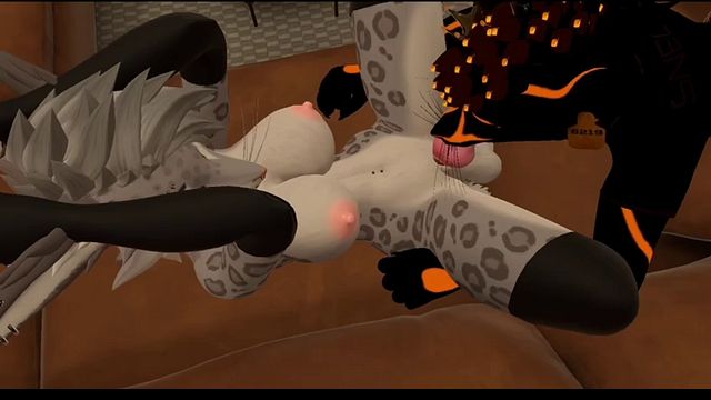 Sneck Gives Intense Blowjob to Futa Snep's Cock