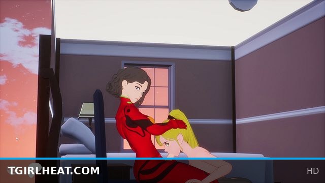FUTA Hardcore Fucking with Hot Shemale Performer