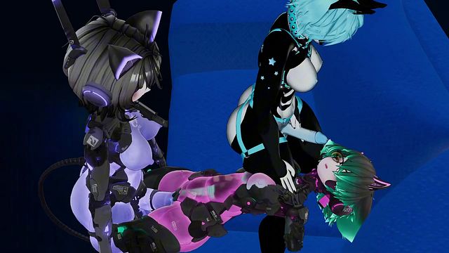 Adorable Trans Girl Encounters Massive Cocks in VRChat Adventure