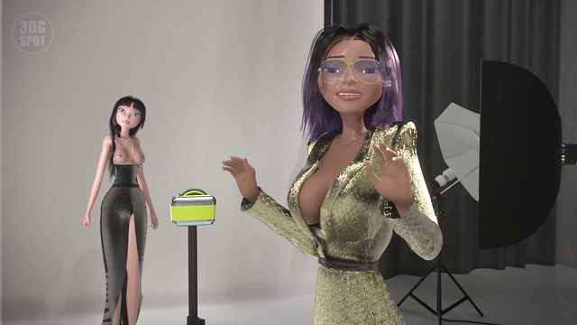Big Tittied Futanari Gets Her Pussy Fucked by a Tiny Futanari in 3D Cartoon Porn