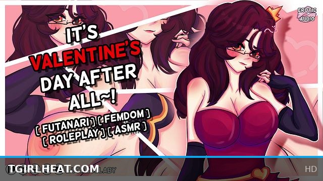 Valentine’s Day Shemale Blowjob ASMR Hentai Femdom Audio Roleplay