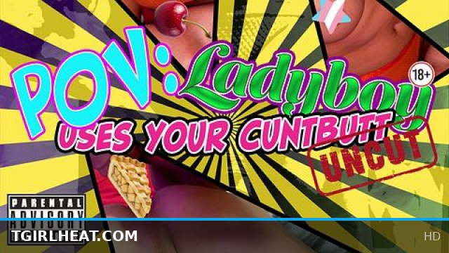 POV Ladyboy Fucks Your Asshole Deep and Hard