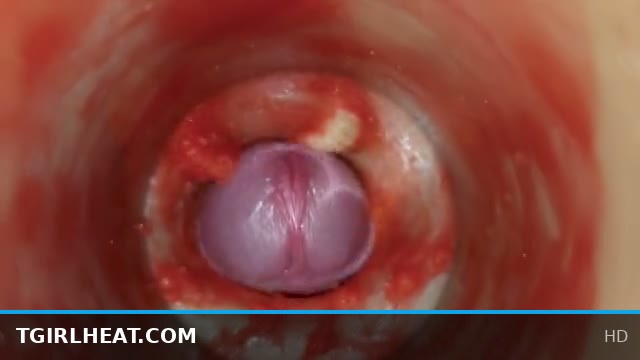 Sperm-Free Cum Shot Captured with Stunning 4K Internal Camera Close-Up