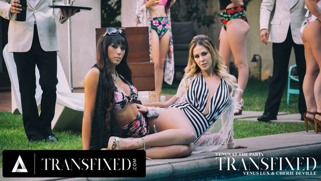 Venus Lux and MILF Cherie DeVille Intense Trans & MILF Erotic Sex Full Scene